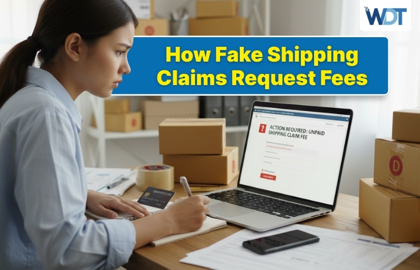 fake shipping claims, delivery fee scams